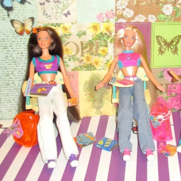 1996 Barbie Teen Courtney Brunette & Freckled Doll - Picture 7 of 8